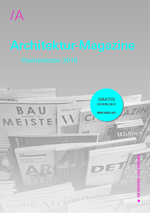 Titelcover Broschüre Architekturmagazine 2015, gratis, kostenlos