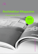 Titelcover Broschüre Architekturmagazine Themenliste, Media-Informationen 2016, gratis, kostenlos