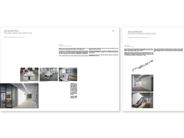 Konzeptionelles Layout fuer einen Architektur-Wettbewerbs-Beitrag.IF Design Award - Blatt 3